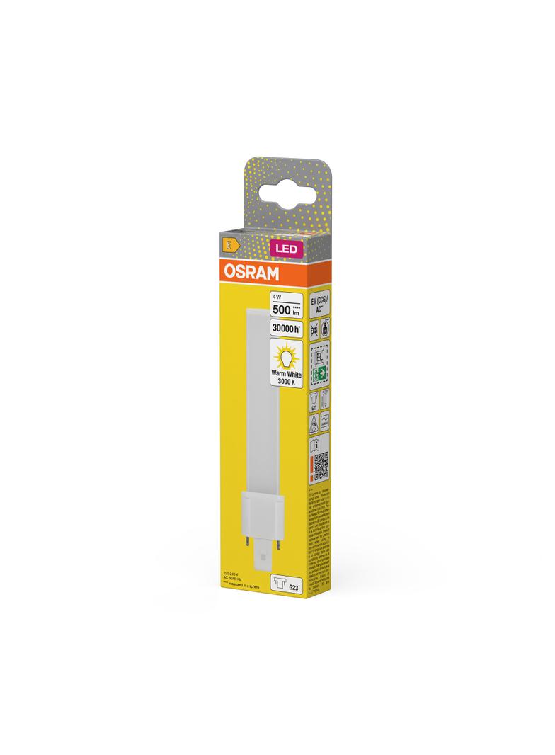 DULUX S LED FR 9 CCG, AC mains 4,5W 830 G23 TRZONKI SPECJALNE LEDVANCE
