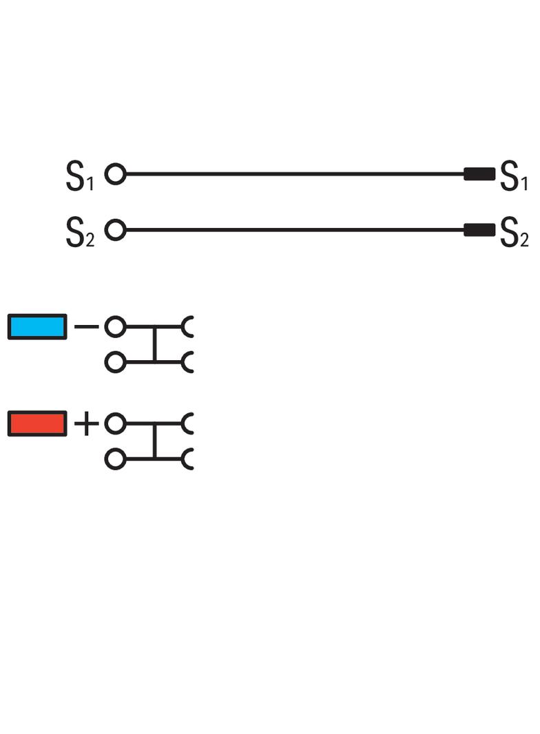 3-przewodowa złączka do czujników