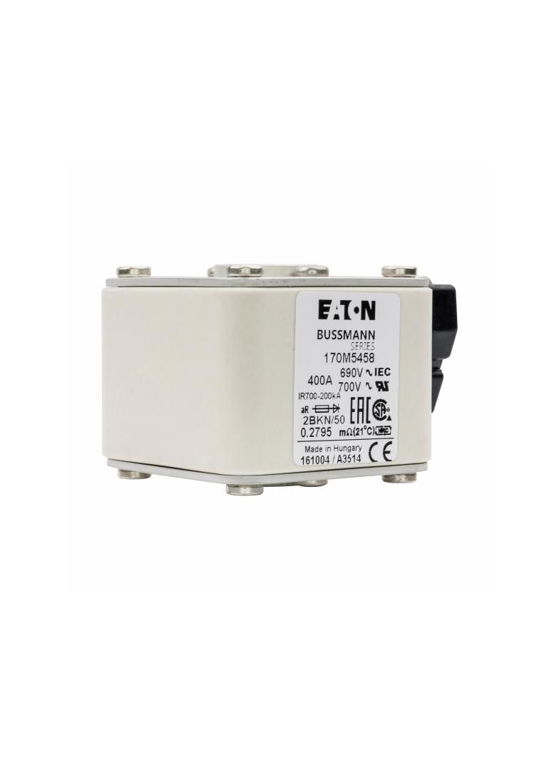 FUSE 400A 690V 2BKN/50 AR UC Wkładka szybka 400A AC 690V rozmiar 2 aR IEC UL 170M5458 EATON