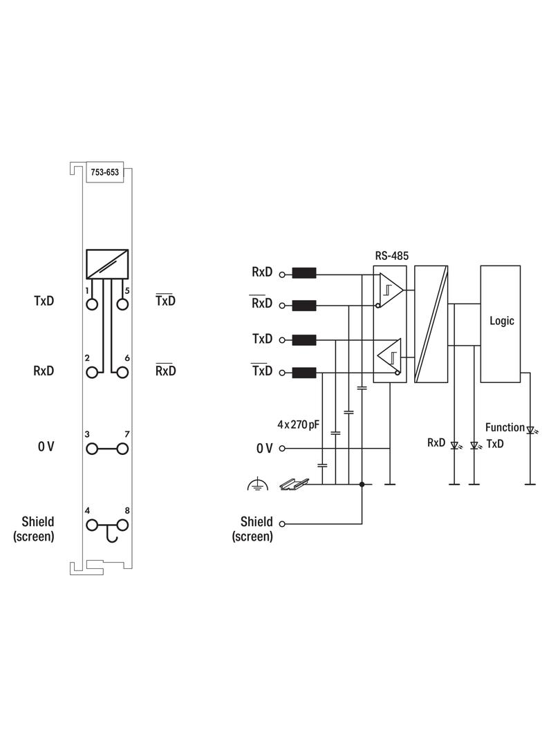 moduł interfejsu RS-485