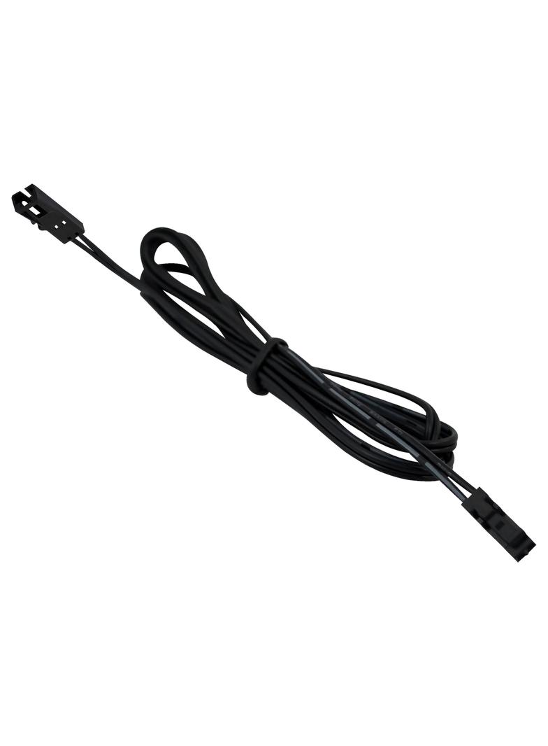 Przewód łączeniowy do lampek podszafkowych, 100 cm, czarny