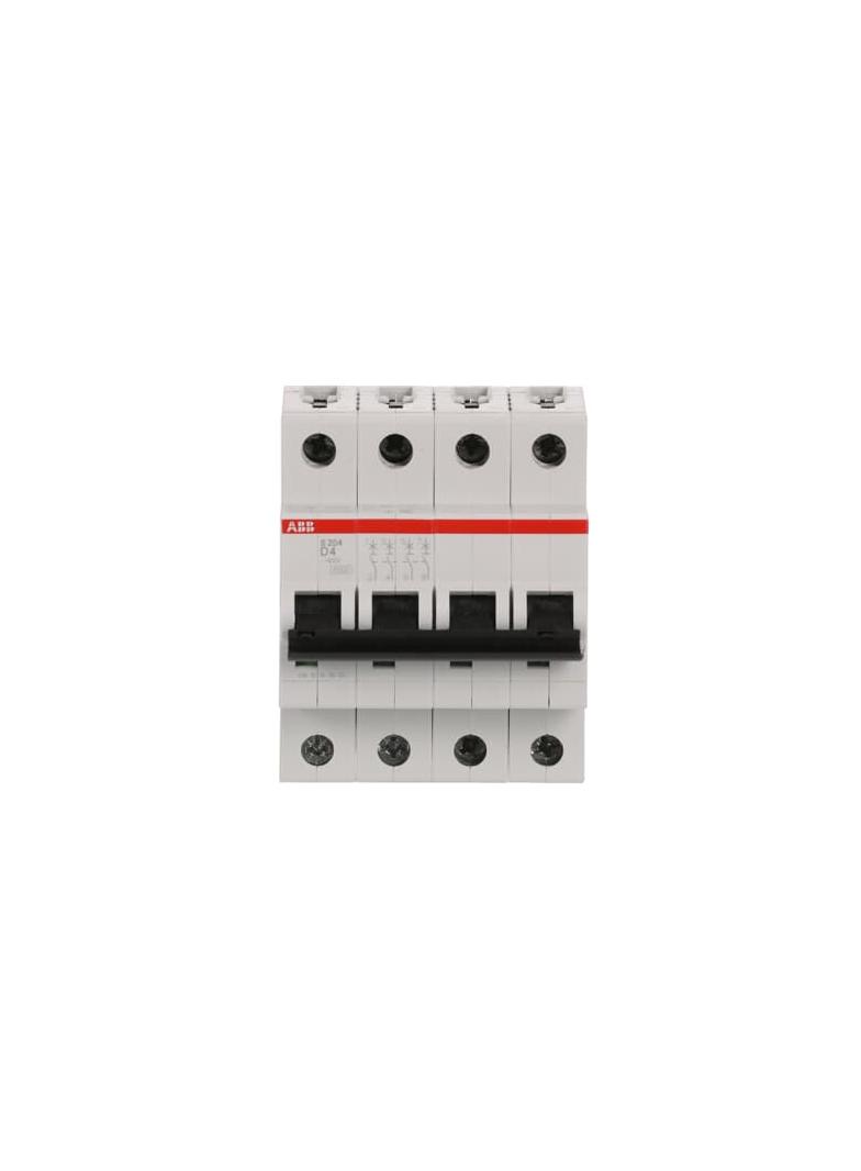 S204-D4 Wyłącznik nadprądowy 6kA 4P D4A 2CDS254001R0041 ABB