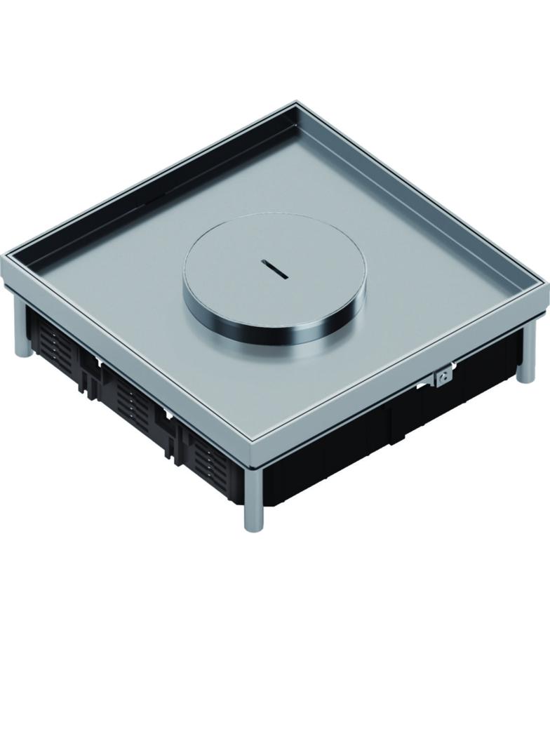 tehalit.VE-EE Pokrywa tubus IP54 5kN EKQ12 244x244 15mm stal nierdzewna EKQ120TM15 HAGER