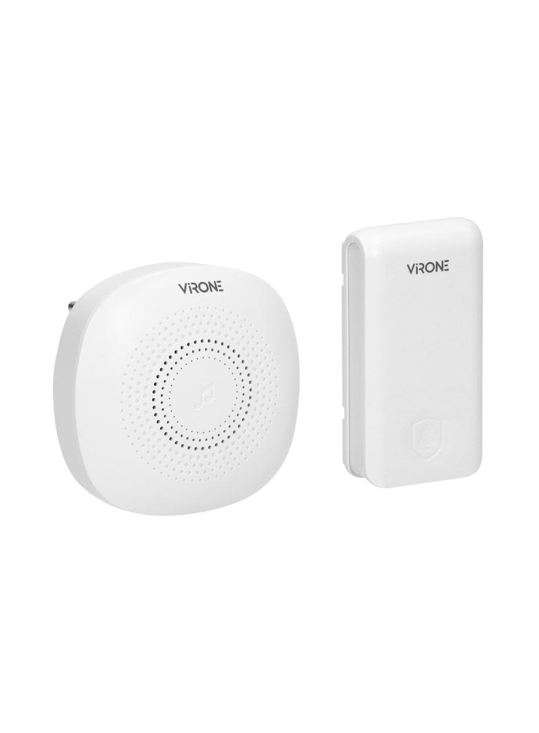 Dzwonek bezprzewodowy PRESSO AC z przyciskiem kinetycznym learning system 36 dźwięków DB-1 ORNO