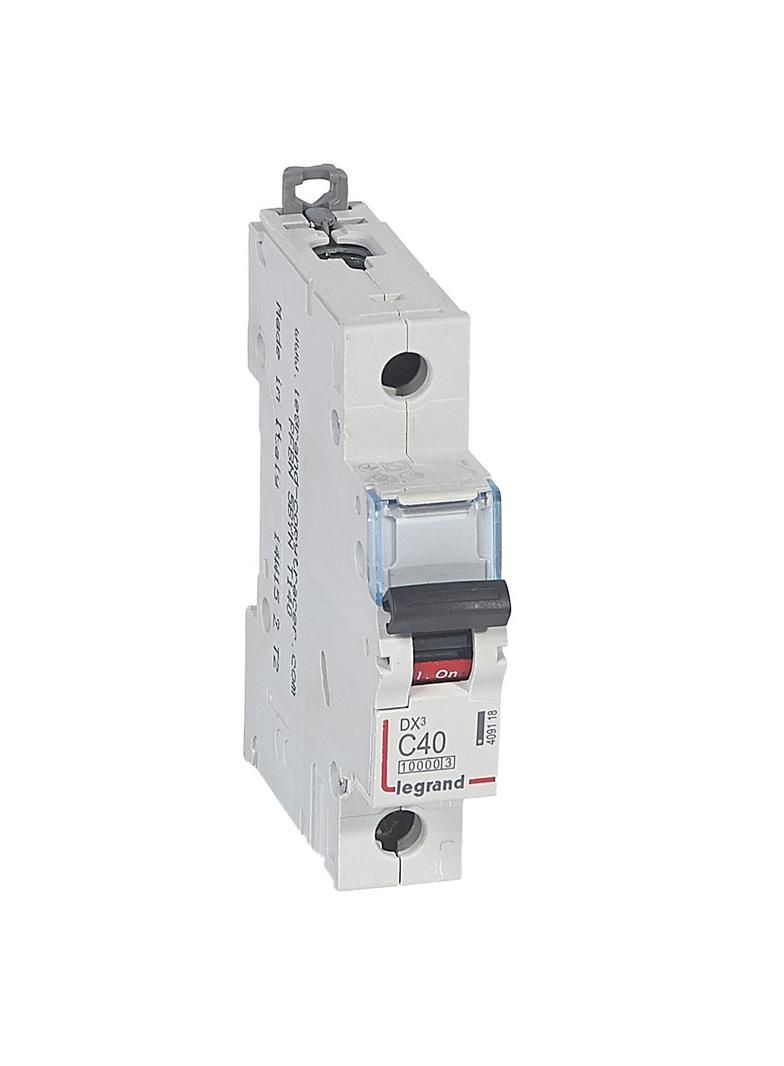 Wyłącznik Nadprądowy 1P C40A 10Ka S311 DX3 409118 LEGRAND