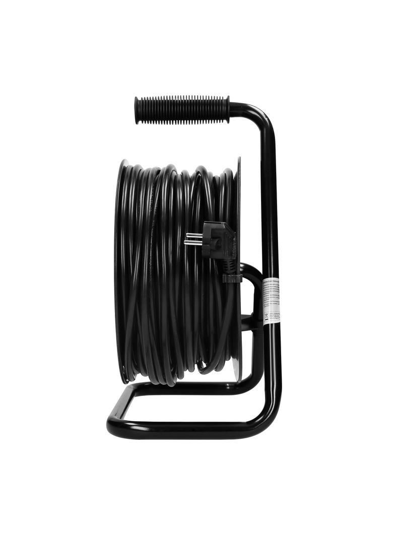 Przedłużacz bębnowy 4 gniazda (Schuko) kabel PVC H05VV-F 3x1.5mm2 długość - 50m Termik Prz OR-AE-131