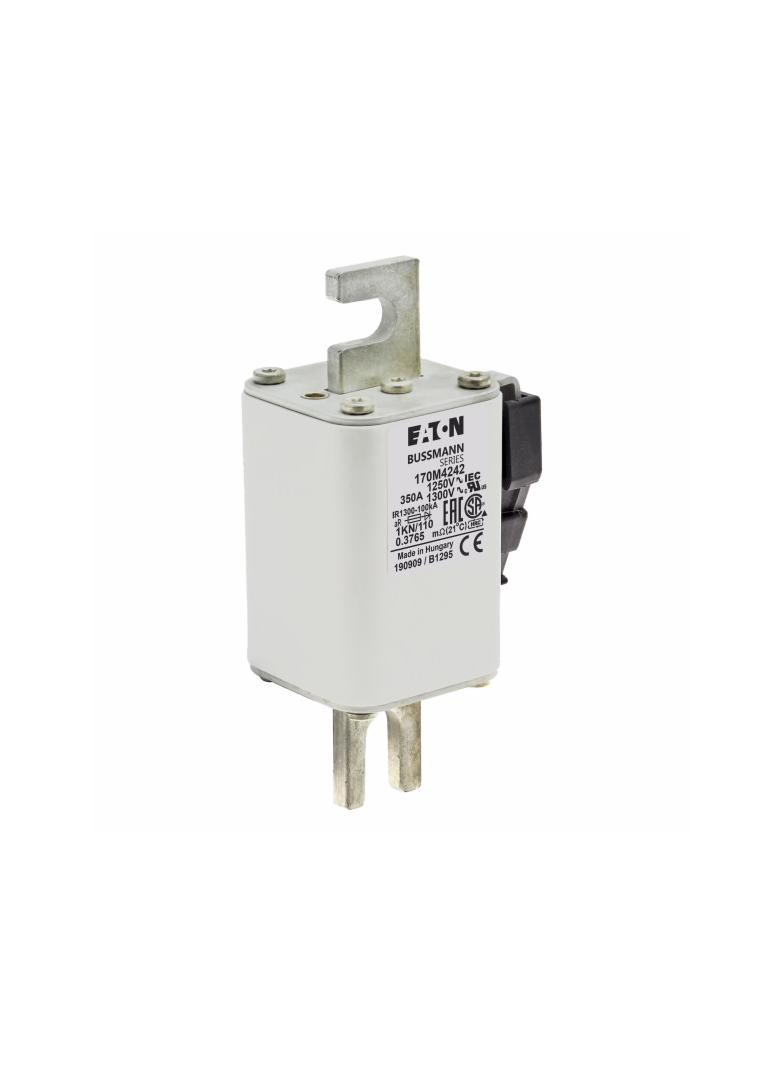 FUSE 350A 1250V 1KN/110 AR CU Wkładka szybka 350A AC 1250V rozmiar 1 53x69x138 mm aR DIN I 170M4242