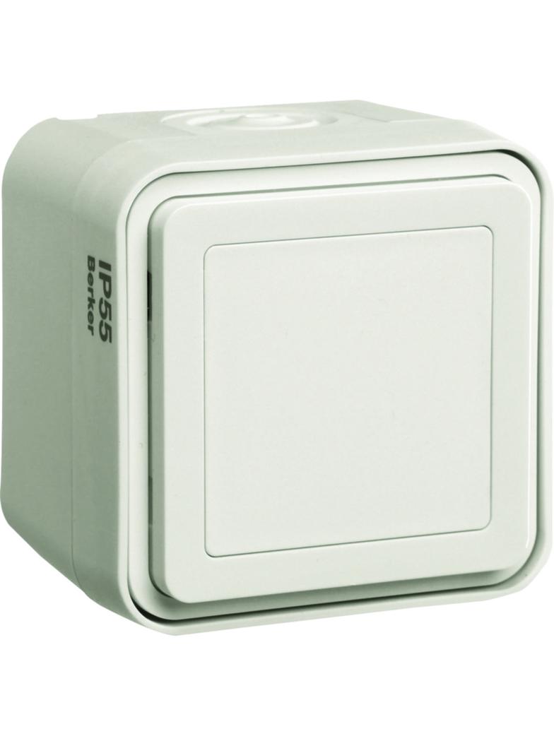 W.1 Puszka z zaślepką biały mat Berker 42903512 WNC157B HAGER