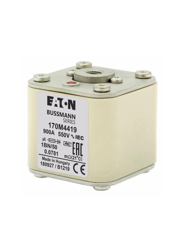 FUSE 900A 550V 1BN/50 AR Wkładka szybka 900A AC 550V rozmiar 1 53x69x51 mm aR IEC UL 170M4419 EATON
