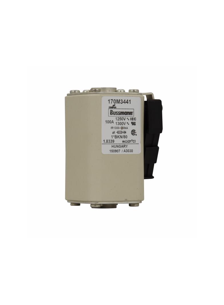 FUSE 100A 1250V 1*BKN/80 AR CU Wkładka szybka 100A AC 1250V rozmiar 1 45x59x81 mm aR 170M3441 EATON
