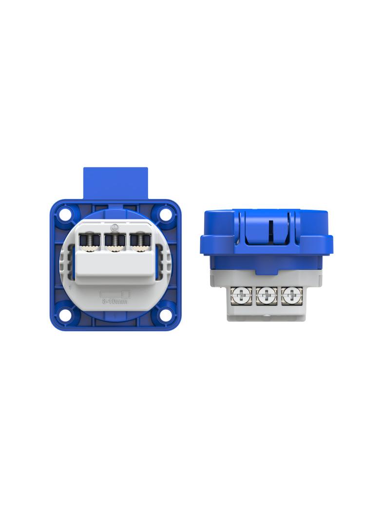 GN.1-FAZ.16A 230V IP44 50X50 OCHR.P/DZIECMI