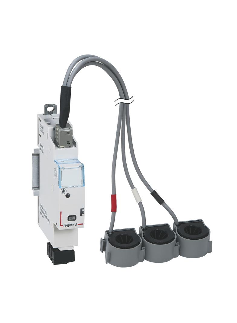 Ems Cx3 Moduł Pomiarowy 3F 125A + 3 Cewki Rogowskiego 414921 LEGRAND