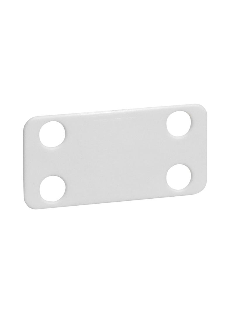 PŁYTKA OPISOWA DO OPASEK O SZEROKOŚCI MAKS. 4,6MM - 40X22MM - BEZBARWNA, Legrand