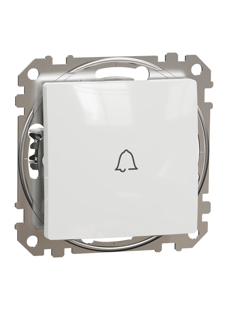 Sedna Design & Elements, przycisk dzwonek, biały