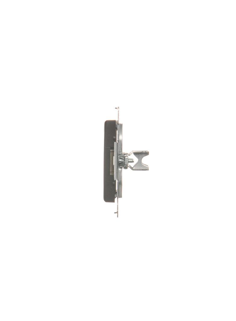 Simon 54 Adapter (przejściówka) na osprzęt standardu 45 × 45 mm brąz mat *Do gniazd teleinformatycznych Simon Connect DA45.01/46 KONTAKT