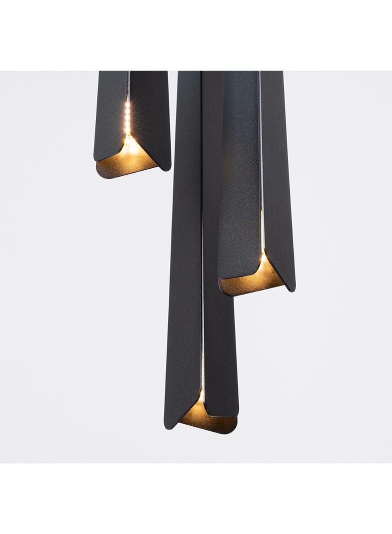 Lampa wisząca PRYSM 3P czarna