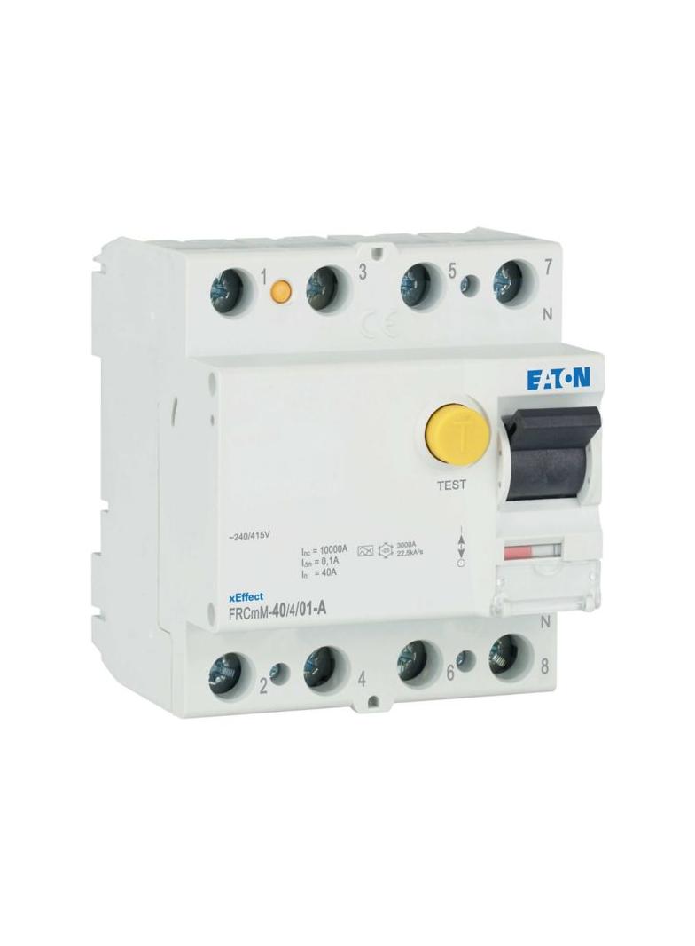 FRCmM-40/4/01-A Wyłącznik różnicowoprądowy 10kA 40A 4P 100mA typ A 170339 EATON