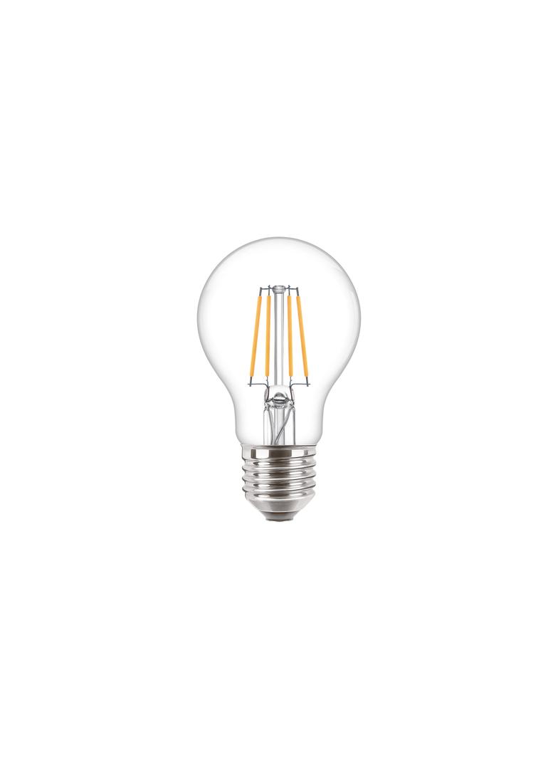 Żarówka LED 4,3W=40W 470lm 2700K barwa ciepła kulka 4,3-40W E27 A60 827 Szkło przezroczyste PHILIPS
