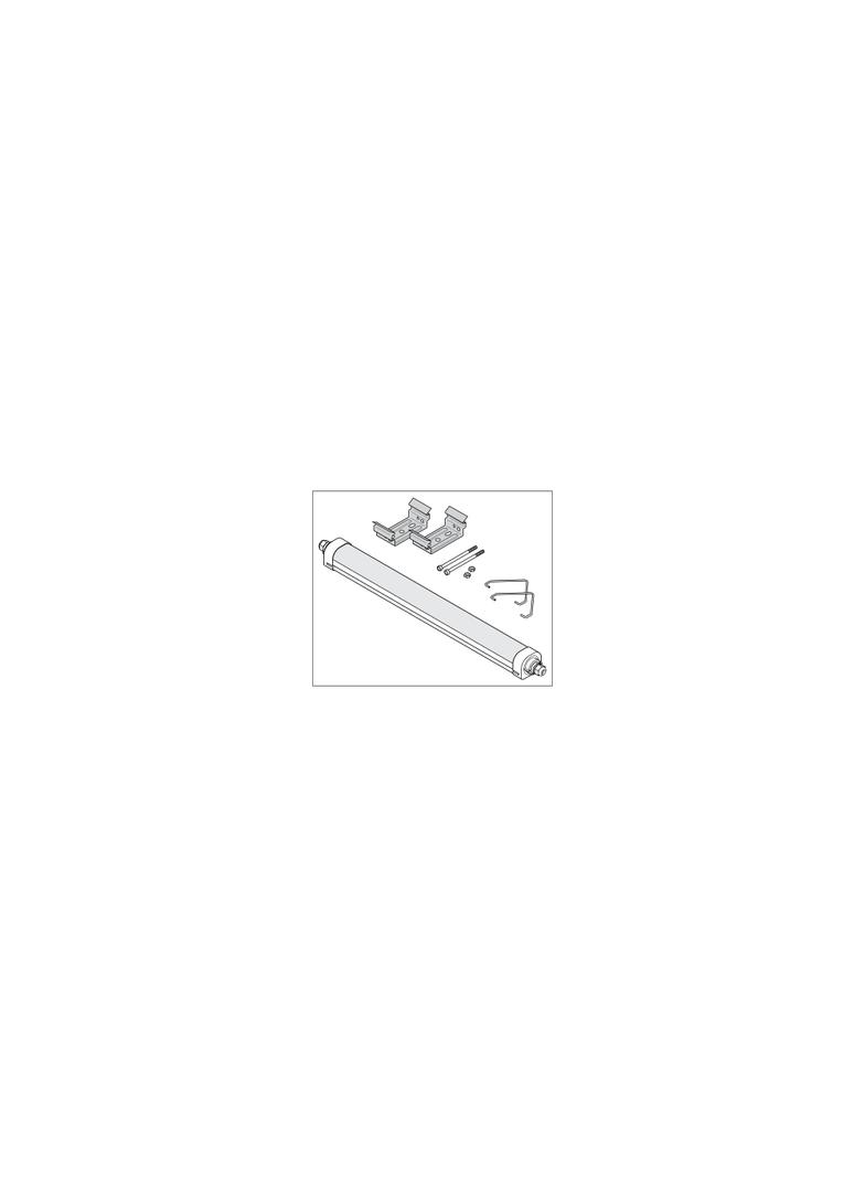 Oprawa hermetyczna DAMP PROOF COMP TH 1200 V 33W 840 IP66 PS LEDVANCE
