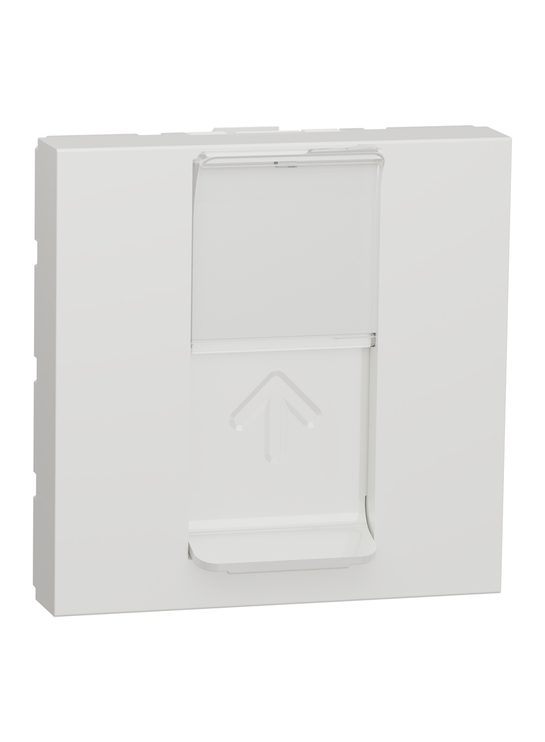 Nowa Unica, Gniazdo 1xRJ45 kat.5e UTP., białe