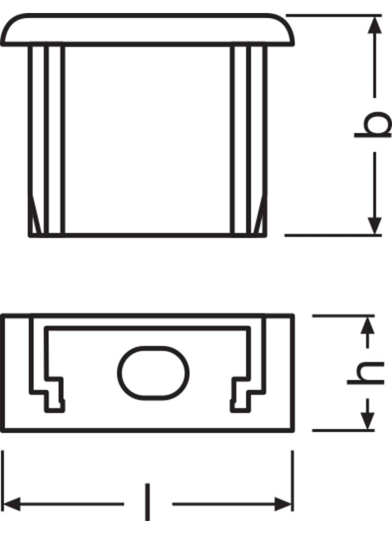Akcesoria do profili LS AY-PF02/EC/H