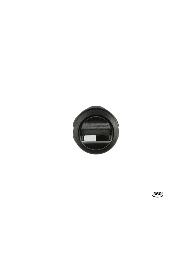 Przełącznik obrotowy 2poz.1NC czarny C2SS1-10B-01