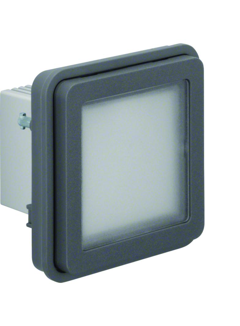 BERKER W.1 Moduł sygnalizatora świetlnego LED niebieskie IP55 szary 51733535 HAGER