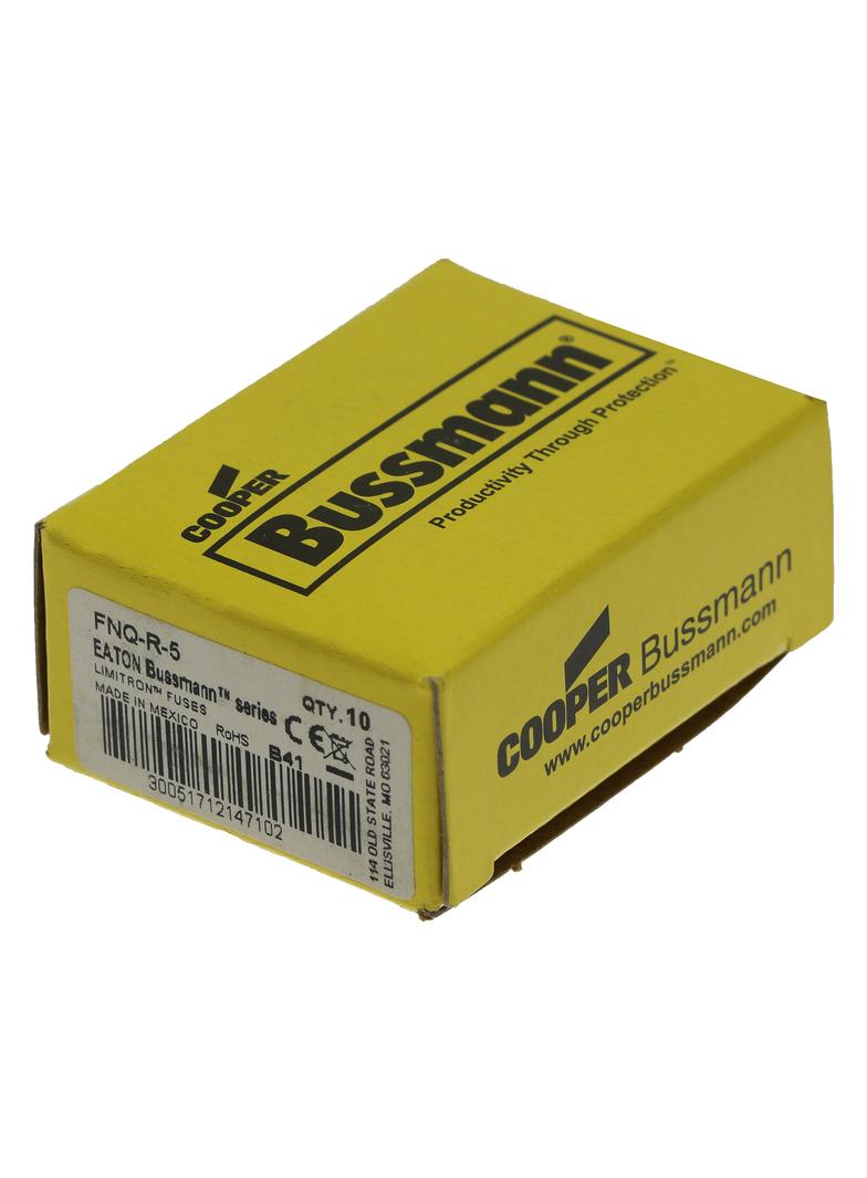 CLASS CC TIME DELAY 5A 600VAC klasa CC zwłoczna FNQ-R-5 EATON