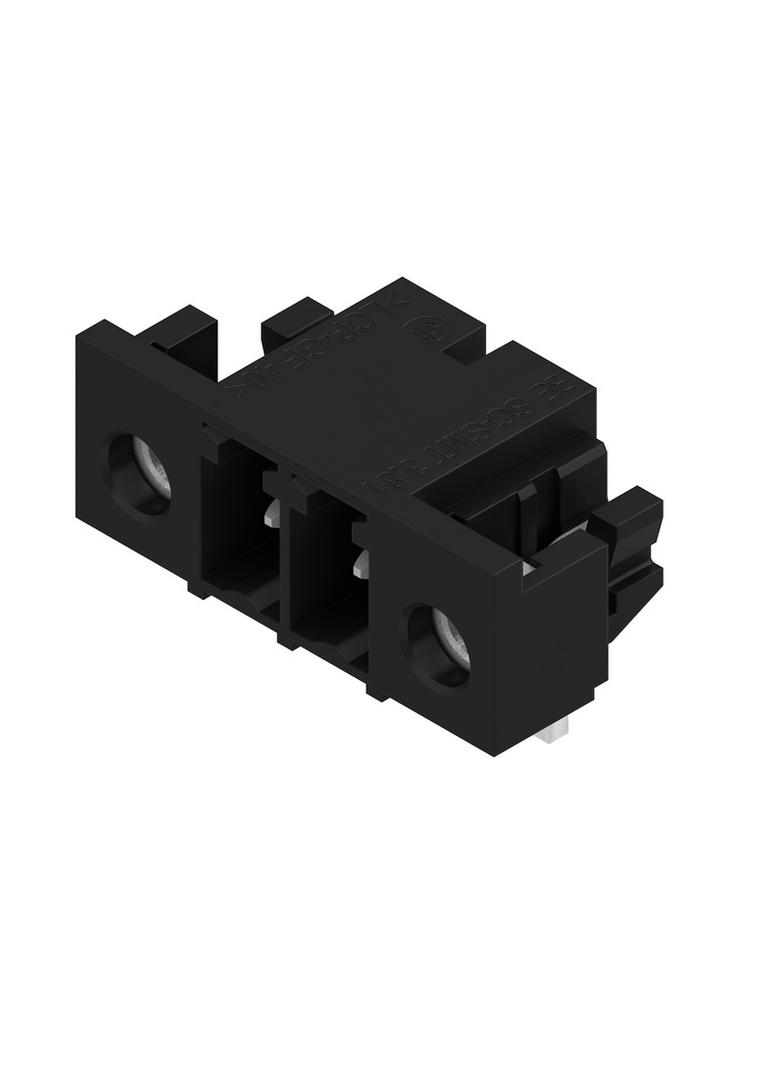 SC-SMT 3.81/02/90LF 3.2SN BK BX Wtyki PCB (złącza płyty), 3.81 mm, Liczba biegunów: 2, kąt odejścia: 90° /50szt./ 1863670000 WEIDMÜLLER