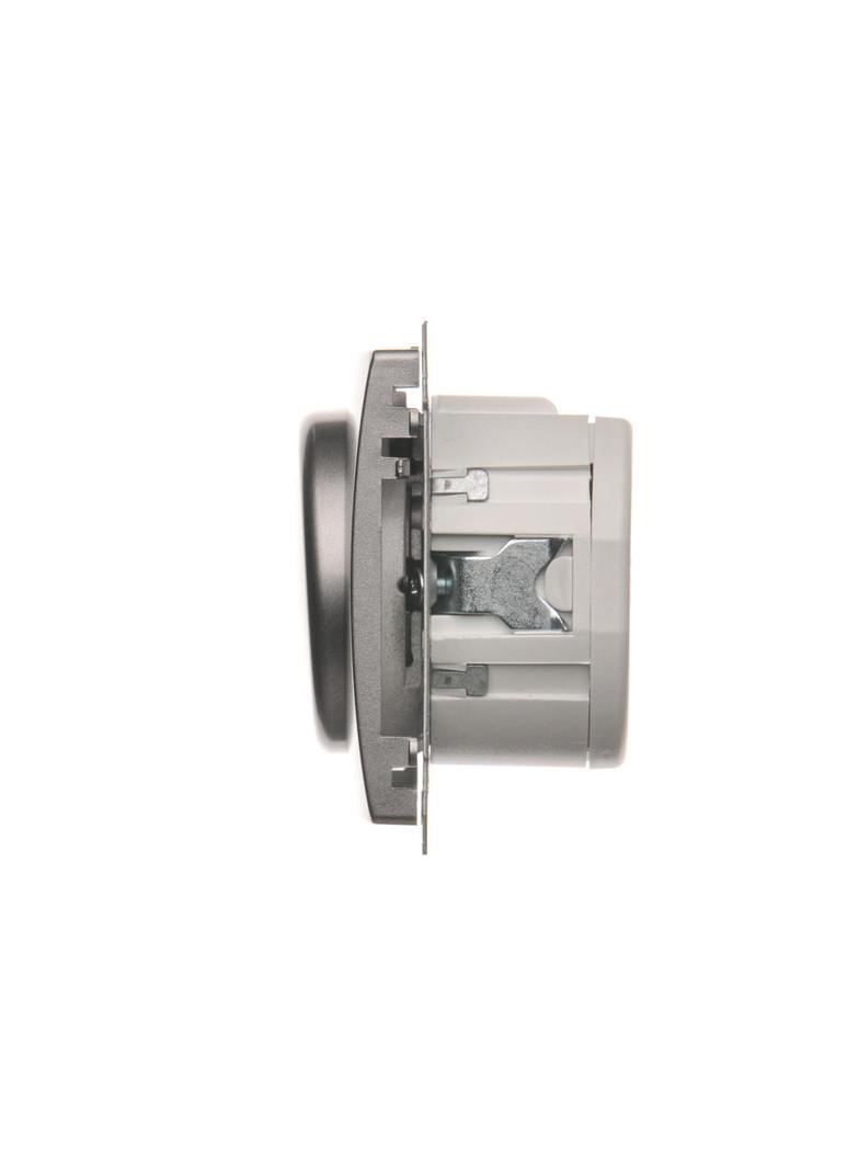 Simon Basic Ściemniacz naciskowo-obrotowy jednobiegunowy do LED ściemnialnych 230V stal inox BMS9L.01/21 KONTAKT