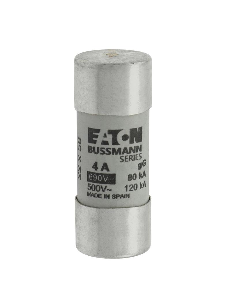 C22G4S Wkładka cylindryczna z wybijakiem 22x58 4A GG 690V AC C22G4S EATON