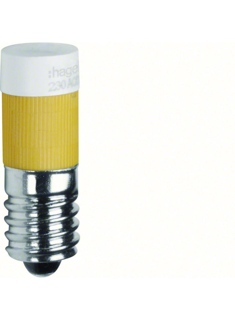 Żarówka LED E10 żółty Berker 167802 WDA2727Y HAGER