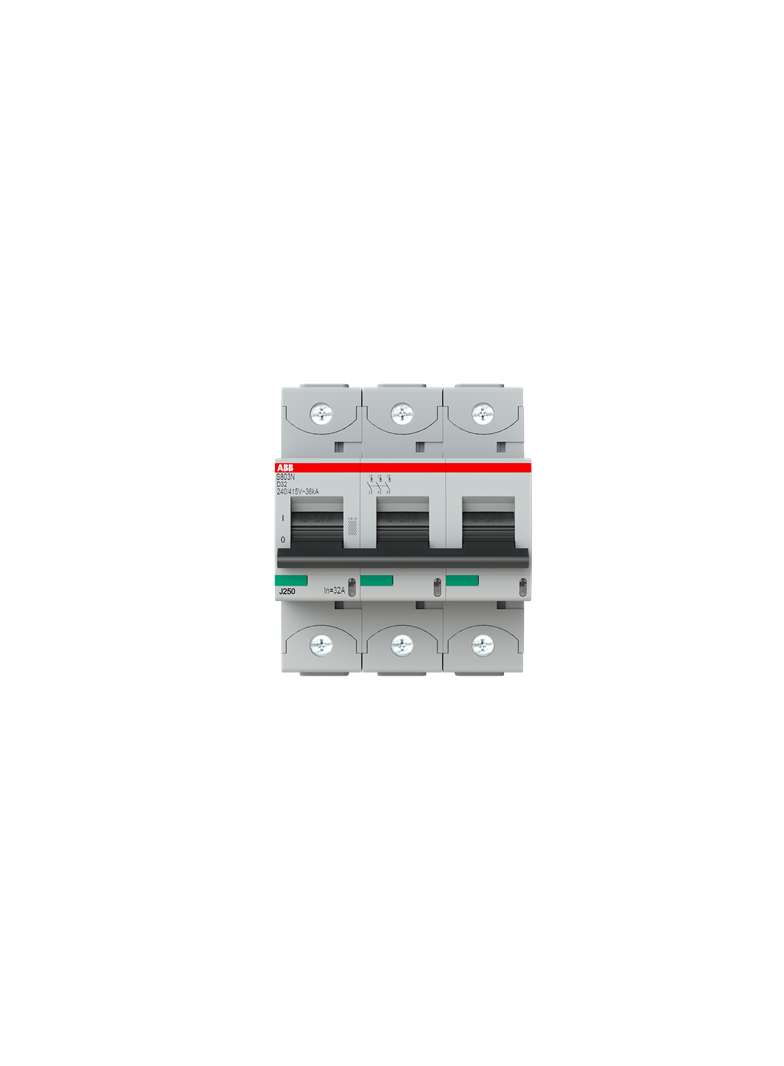 S803N-D32 Wyłącznik nadprądowy 36kA 3P D32A 2CCS893001R0321 ABB