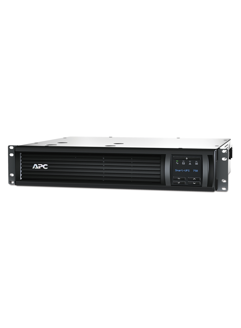 APC Smart UPS SMT, 750VA/500W, montaż w szafie rack, 2U, 230V, AVR