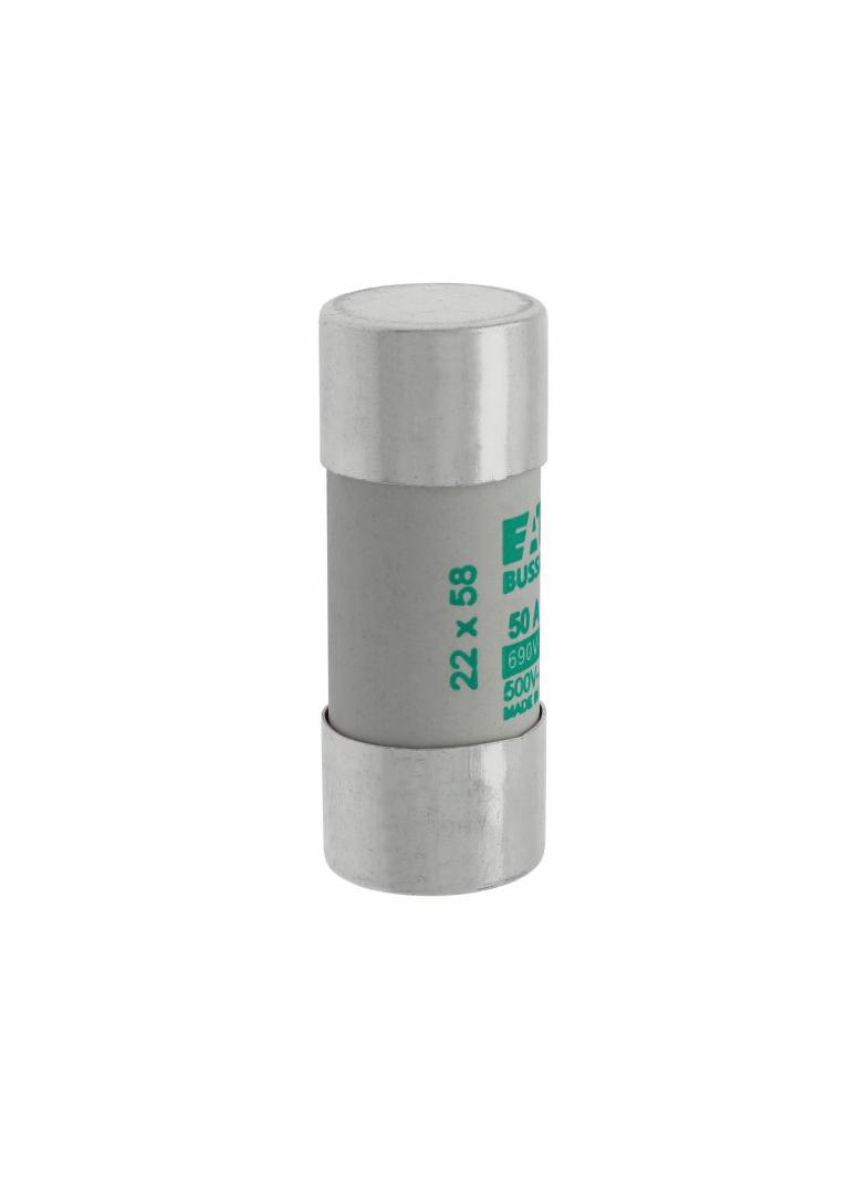 CYLINDRICAL FUSE 22 x 58 50A AM 690V AC Wkładka cylindryczna 22 x 58mm 50A AM 690V AC C22M50 EATON
