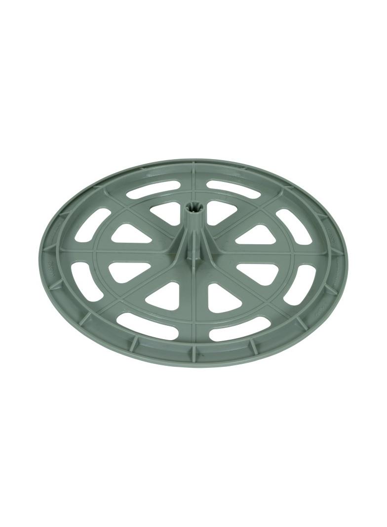 Podkładka PVC do podstawy betonowej DEHNiso-DLH, fi 300 mm z gniazdem do pręta fi 10 mm