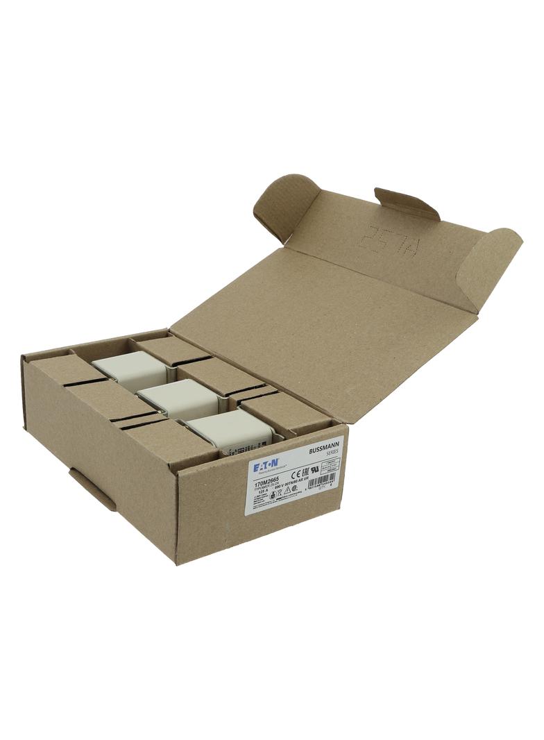 125A 690V aR 00TN/80 TYPE T IND. FUSE Wkładka szybka 125A AC 690V DIN 00 aR DIN IEC nieizol 170M2665