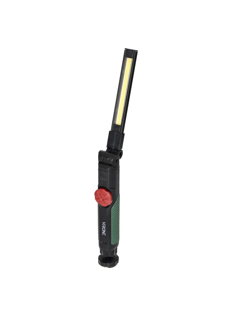 Latarka warsztatowa LED COB 5W, 600lm, 1500 mAh, składana