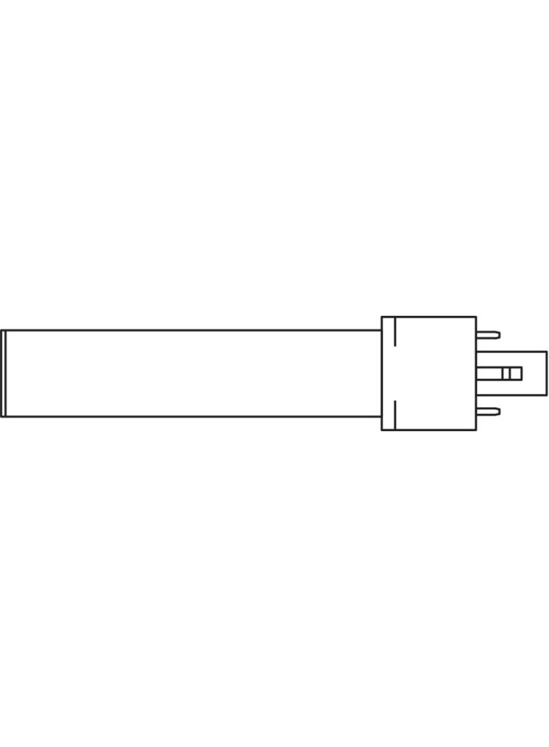 Lampa DULUX S LED FR 11 CCG, AC mains 6W 830 G23