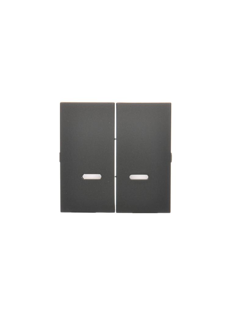 Simon 54 Klawisze z oczkiem do mechanizmów: SW6/2XLM SW7/2XM SW6P1M czarny