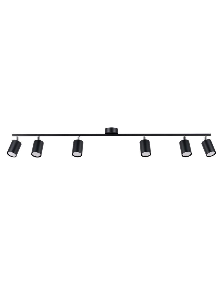 Sollux Plafon LEMMI 6L czarny SL.1169