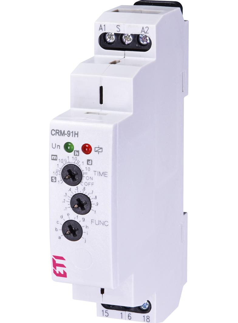 Wielofunkcyjny elektroniczny przekaźnik czasowy UNI CRM-91H UNI 002470001 ETI