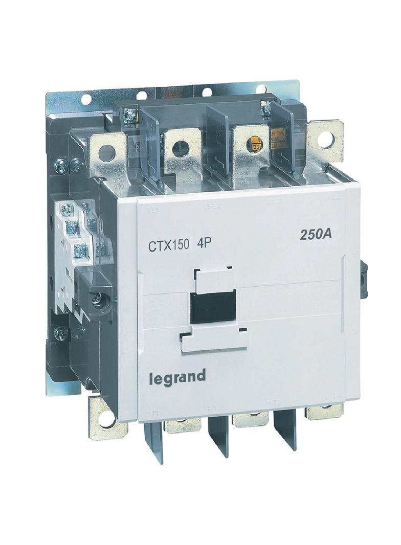 Stycznik Mocy 250A 4P 100-240V Ac/Dc 0Z 0R CTX3 416476 LEGRAND