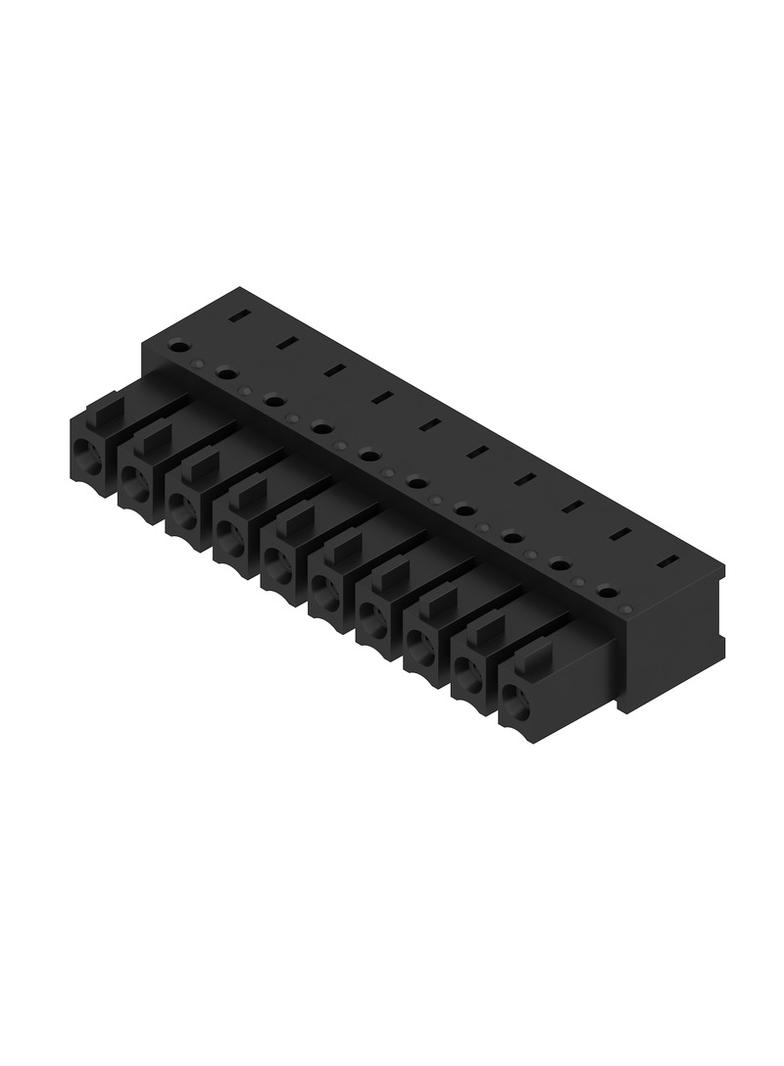 BCL-SMT 3.81/10/90 1.5SN BK BX Wtyki PCB (złącza płyty), 3.81 mm, Liczba biegunów: 10, kąt odejścia: 90° /50szt./ 1974890000 WEIDMÜLLER