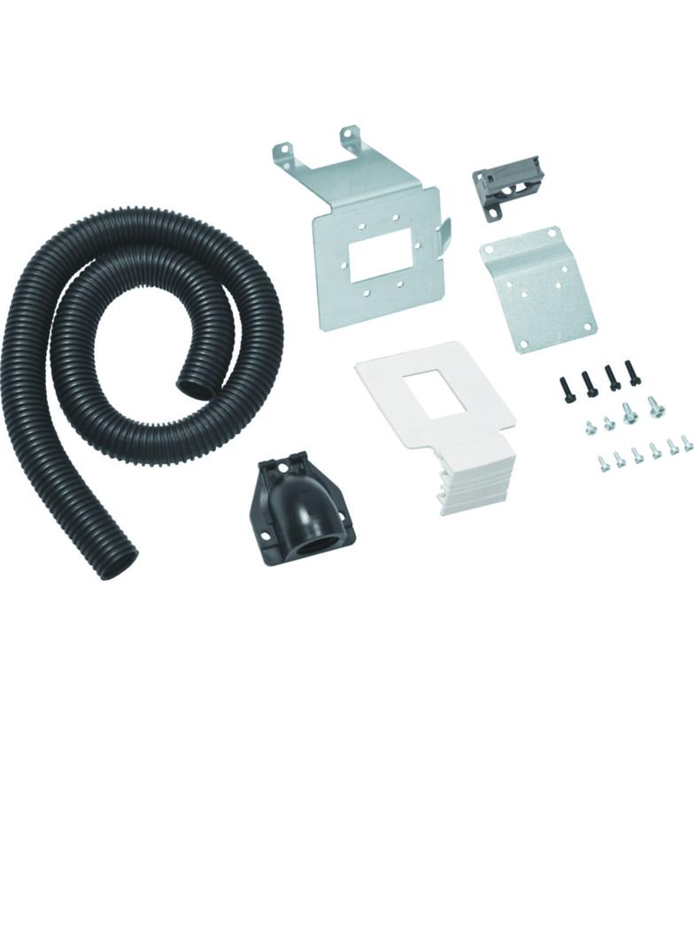 Zestaw do okablowania drzwi bez pokrywy z rurą fi23 mm UZ023BT HAGER
