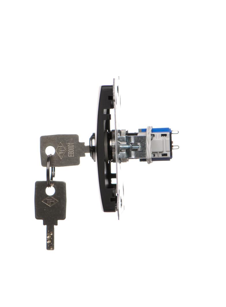 Simon BASIC WMUL-0K01xx-Y011 Łącznik pojedynczy jednobiegunowy z kluczem 2 pozycyjny /0-I/ styk N/O Możliwoś BMW1K.01/49 KONTAKT