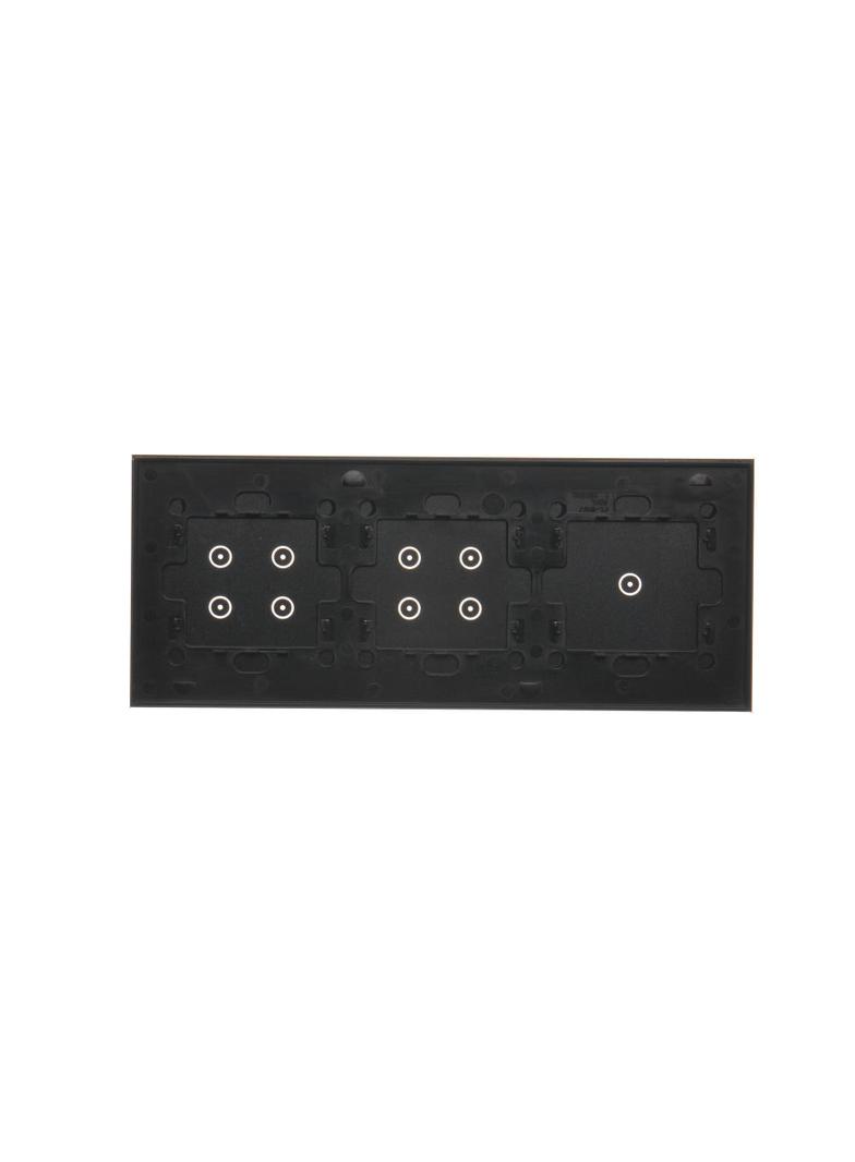 Simon 54 Touch Panel dotykowy S54 Touch 3 moduły 1 pole dotykowe + 4 pole dotykowe +  4 pole dotykowe zastygła lawa DSTR3144/73 KONTAKT