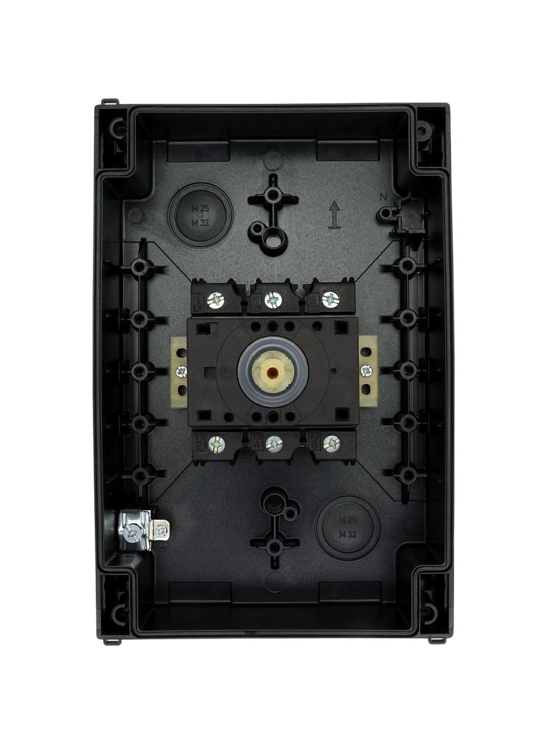 Łącznik krzywkowy 0-1 3P 63A w obudowie IP65 P3-63/I4/SVB 207343 EATON