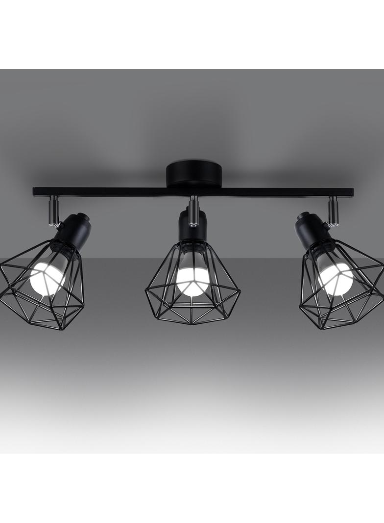 Sollux Plafon ARTEMIS 3 czarny SL.1107