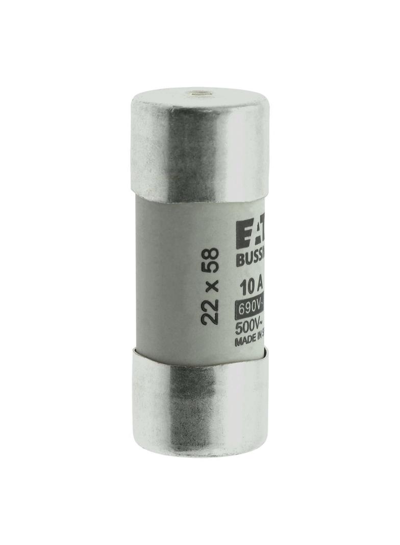 C22G10S Wkładka cylindryczna z wybijakiem 22x58 10A GG 690V AC C22G10S EATON